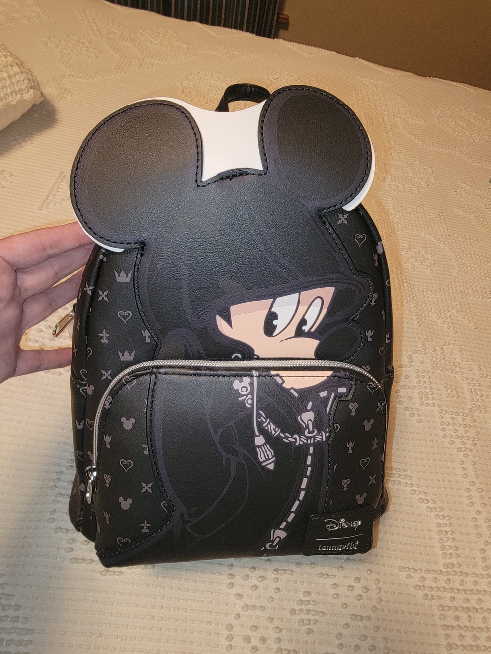 ✨️ Loungefly Kingdom Hearts Hooded Mickey Mini Backpack NWT